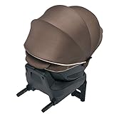 エールベベ 『日本製・安心トリプル保証付』回転型チャイルドシート クルット4i グランス 【ISOFIX取付】 新生児から4歳用 (360度 サイレントターン/ふわふわヘッドクッション/ワイドサンシェ