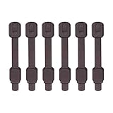 O.M.C TOKYO キャビネットロック ベビーガード チャイルドロック 地震対策 （6本、ブラウン）