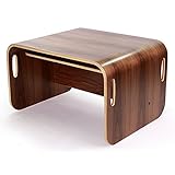 HOPPL(ホップル) コロコロチェア&デスク コロコロデスク単品 ブラックウォールナット ウォールナット材 CL-DESK-BWL