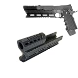マルイ ハイキャパ 5.1インチ / D.O.R 専用【Mタイプ】コンペンセイターコンバットマスター ピットバイパー DOR ガスガン 20mmレール対応 カスタム パーツ アクセサリー サイレンサー サプレッサー マズルブレーキ オリジナルパーツ ３Dプリンター CS53