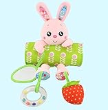 (ヘラサ)Herasa　アルファベットズー　ベビーカー用おもちゃ　音が鳴る　 知育 遊具 赤ちゃん おもちゃ　出産祝い