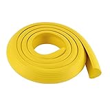 uxcell コーナークッション コーナーガード コーナーパッド コーナーカバー ケガ防止 保護 コーナー エッジ クッション 家具ガード ソフト テーブル 安全保護 長さ2M イエロー