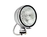 KC HiLiTES 1619 Daylighter Chrome 100w Single Flood Light with Cover [並行輸入品]