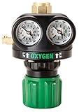 Victor Technologies 0781-5127 ESS4-125-540 High Capacity Single Stage Oxygen Regulator, 5-125 psig D