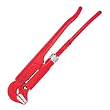 Wiha 32980 Pipe Wrench, Heavy Duty 90-Degree, Jaw 2.6-Inch, Length 22-Inch by Wiha