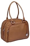 Lässig - LZB326 - Sac à Langer Multizip Simili Cuir - COGNAC
