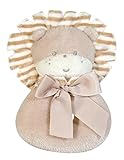 Stephan Baby Gift-Boxed Velvety Plush Ring Rattle, Larry The Lion by Stephan Baby