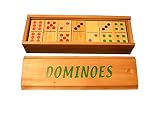 Color Wood Dominoes in wooden box[並行輸入品]