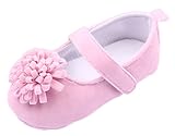 (ビグッド)Bigood 可愛い 赤ちゃん ベビー靴 女の子 子供靴 プリンセス フォーマル フラット ルームシューズ 出産祝い 結婚式 無地 シンプル 12cm ピンク