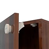 Child Safety Locks Combination Set - 8 Invisible Magnetic Lock Bases + 2 Keys + 4 Multi Purpose Cabi