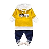 黄＋青　男女兼用　2点セット（上着＋パンツ）　ベビー服　女の子　赤ちゃん服　幼児　子供服　男の子　長袖　4サイズ　キッズ服　ロンパース カバーオール　満月/出産祝い/プレゼント70CM－80CM－90