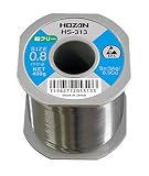 ホーザン(HOZAN) 鉛フリーハンダ 鉛フリー半田 Sn-3Ag-0.5Cu 鉛フリー半田 線径0.8mmΦ 重量400g HS-313