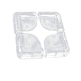 uxcell デスクコーナープロテクター　コーナークッション　安全パッド　クッション　児童保護　4個セット