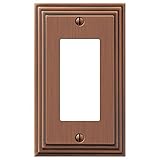 ハンプトンベイ手順1デコラ壁プレート – アンティーク銅