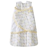 HALO 100% Cotton Muslin Sleepsack Swaddle, Giraffe Plaid, Newborn [並行輸入品]