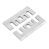 uxcell プレーナーブレード　電気鉋刃　電動工具　日立F-20A用　2個セット　HSS　8.2cm長さ