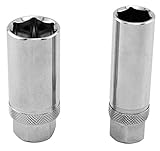 GreatNeck 28020 Magnetic Spark Plug Socket Set, 2-Piece [並行輸入品]