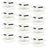 GreenLighting 4x4 Solar Post Cap Light - LED Light for Wood Posts (White, 12 Pk) [並行輸入品]
