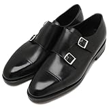 [ジョンロブ] ローファー オックスフォード ドレスシューズ ウィリアム ブラック メンズ 228032L 1R WILLIAM BUCKLE SHOES BLACK CALF 7.5(約26cm) [並行輸入品]