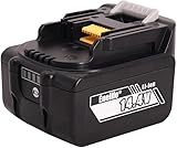 Enelife マキタ 互換 バッテリー 14.4V シリーズ 長寿命電池搭載 日本メーカー保証 電池残量表示機能 5億円製造物責任保険付 (4000mAh/単品)