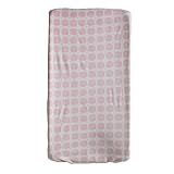 Lolli Living Change Pad Cover, Pink Mod Dot