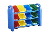 ECR4Kids 3-Tier Toy Storage Organizer with 12 Bins [並行輸入品]