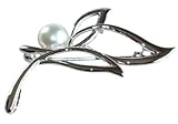 SVアコヤ本真珠ブローチ56917580mmホワイト 