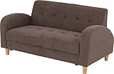 SATO OLGA 2Pソファ ブラウン OLGA 2P BR