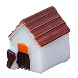 ガーデンオーナメント・置物 盆栽 ドールハウス ミニチュア　キャビン 風景装飾品　庭の装飾