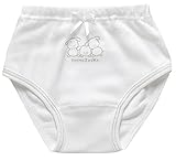 Plus Nao(プラスナオ) 2枚セット 女の子用パンツ ショーツ パンティ インナー 下着 肌着 子供 女児 白 キッズパンツ KIDS ガールズ 可愛い ホワイト 90