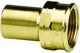 Viega 79440 PropressゼロLeadブロンズアダプタとメス3 / 4インチby FTG XメスNPT 1 / 2インチ、5 - Pack