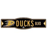 NHL Anaheim Ducksサイン、4.5 X 17インチ