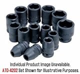 ATD Tools ATD-4230 0.5 In. Drive 6-Point Standard Fractional Impact Socket - 10.31 In.