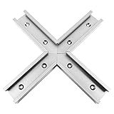 木工用 T スロット トラック Tスロットトラック クロス コネクタ レール ガイド マイタートラック フリップテーブル マイタースロット テーブルソー用 大工ツール 固定具