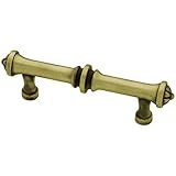 Brainerd pn1293y-abt-cp 3-inch Frenchタッセルキャビネットハードウェアハンドルプル