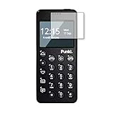 メディアカバーマーケット Punkt. MP02 4G Mobile Phone 機種用【強化 ガラスフィルム 同等の硬度9H ブルーライトカット 光沢 改訂版 液晶保護 フィルム】 互換品