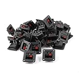 25pcs 2P 1行2ポジション春のプッシュボタンスピーカーコネクタボード