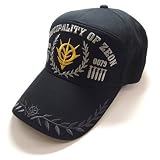 Gundam - Zeon Embroidery Apollo Cap (Black) [並行輸入品]