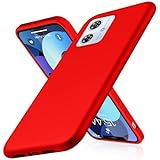 Moto G64 5G ケース 耐衝撃 保護カバー シリコン TPU Moto G64y 5G カバー 柔軟 軽量 薄型 落下防止 滑り止め ワイヤレス充電対応 ストラップホール付き モトローラ モト G64 5G カバー 衝撃吸収 レンズ保護 黄変防止 擦り傷防止 着脱簡単 防塵 人気 耐衝撃カバー 赤 Q45-PYMS-G64-HON