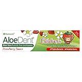 Optima Aloe Dent Children's Strawberry Tooth Paste (75ml) オプティマアロエ凹み子供のイチゴ歯ペースト（ 75ミリリットル）