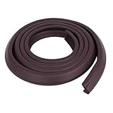 uxcell コーナーガード　プロテクターコーナー　ストリップ　長2m 　広さ3cm 　コーヒーカラー