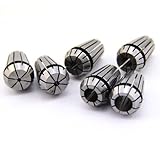 6個入り　セット　ER20スプリングコレット　2　4　6　8　10　12mm　精密　フライス工具　炭素鋼
