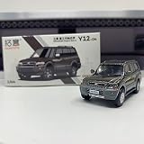 拓意 ミニカー 1/64 MITSUBISHI PAJERO 三菱パジェロ ダイキャストカー (ブラウン)