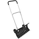 【除雪用】【ダンプ】大型の車輪でしっかり除雪 新雪や雪の少ない時に活躍する 雪押しカート