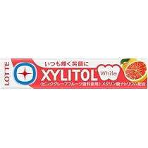 Amazon | ロッテ キシリトールホワイト ピンクグレープフルーツ 14粒