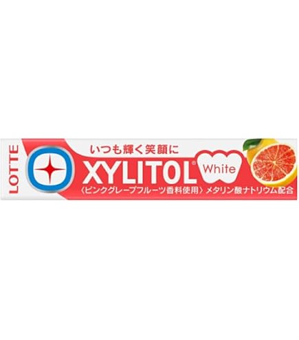 Amazon | ロッテ キシリトールホワイト(ピンクグレープフルーツ) 14粒
