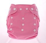 SUNNY BABY 薄型ワンサイズ布おむつカバー ピンク 新生児～オムツ卒業まで