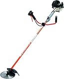 カーツ 肩掛け式エンジン刈払機 UPE24(W)-TBE24 ダブルハンドル