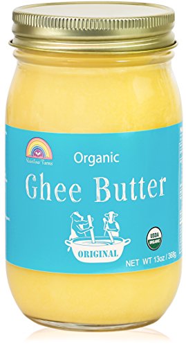 高品質 オーガニック グラスフェッド ギーバター ギーオイル大容量 13oz /368g USDA認定, Grass-Fed Organic Ghee Butter, Glass Jar 海外直送品 [並行輸入品]