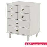 引き出し 家具 ホワイトウォッシュ ブラン ミニチェスト
